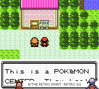 Game screenshot of Pokémon Silver Version