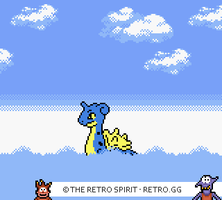 Game screenshot of Pokémon Silver Version