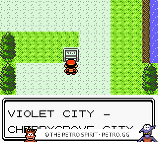 Game screenshot of Pokémon Silver Version