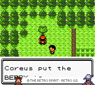 Game screenshot of Pokémon Silver Version