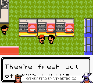 Game screenshot of Pokémon Silver Version