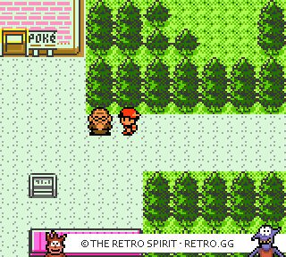 Game screenshot of Pokémon Silver Version