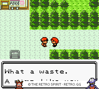 Game screenshot of Pokémon Silver Version