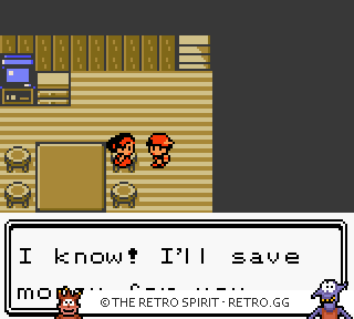 Game screenshot of Pokémon Silver Version