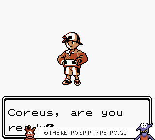 Game screenshot of Pokémon Silver Version