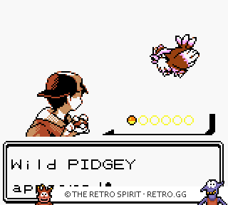 Game screenshot of Pokémon Silver Version