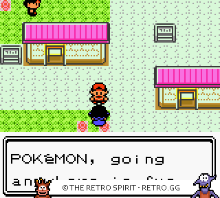 Game screenshot of Pokémon Silver Version