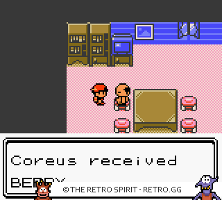 Game screenshot of Pokémon Silver Version