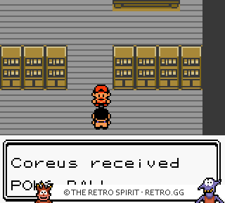 Game screenshot of Pokémon Silver Version