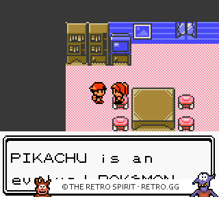 Game screenshot of Pokémon Silver Version