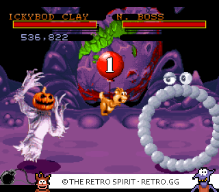 Game screenshot of Clay Fighter