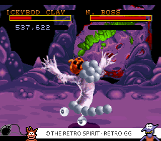 Game screenshot of Clay Fighter