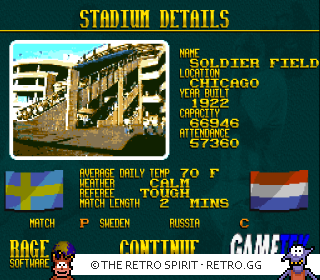 Game screenshot of Elite Soccer