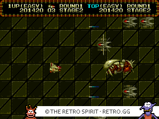 Game screenshot of Zero Wing