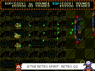 Game screenshot of Zero Wing