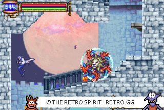 Game screenshot of Castlevania: Aria of Sorrow