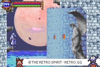 Game screenshot of Castlevania: Aria of Sorrow