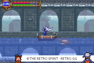 Game screenshot of Castlevania: Aria of Sorrow