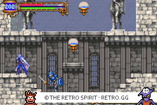 Game screenshot of Castlevania: Aria of Sorrow