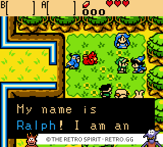 Game screenshot of The Legend of Zelda: Oracle of Ages