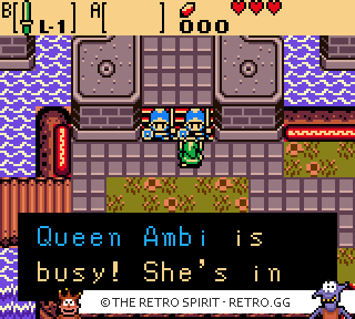 Game screenshot of The Legend of Zelda: Oracle of Ages