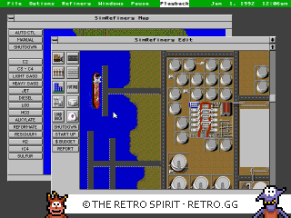 Game screenshot of SimRefinery