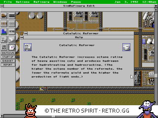 Game screenshot of SimRefinery