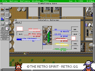 Game screenshot of SimRefinery