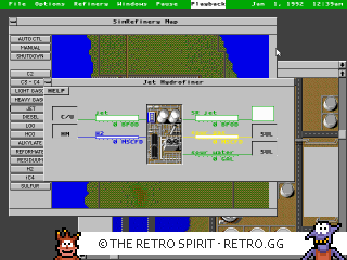 Game screenshot of SimRefinery