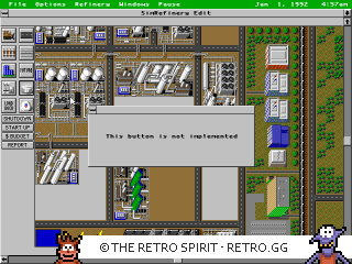 Game screenshot of SimRefinery