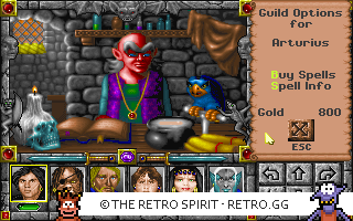 Game screenshot of Might and Magic: Darkside of Xeen