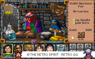 Game screenshot of Might and Magic: Darkside of Xeen