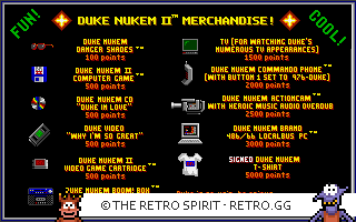 Game screenshot of Duke Nukem II