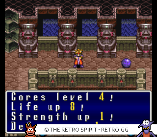 Game screenshot of Terranigma