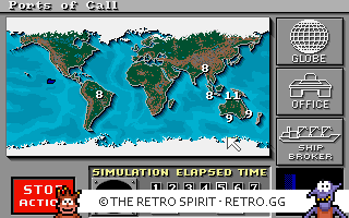 Game screenshot of Ports of Call