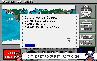 Game screenshot of Ports of Call