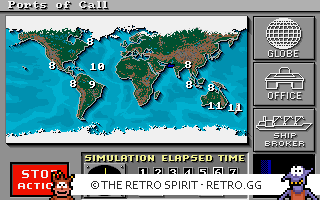 Game screenshot of Ports of Call