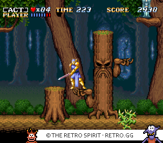 Game screenshot of ActRaiser