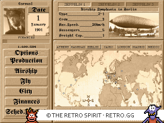 Game screenshot of Zeppelin: Giants of the Sky