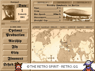 Game screenshot of Zeppelin: Giants of the Sky