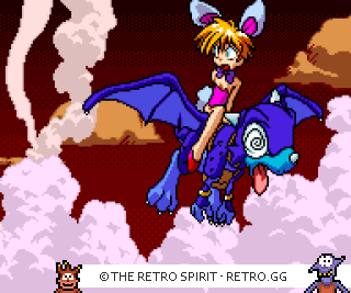 Game screenshot of Keio Flying Squadron