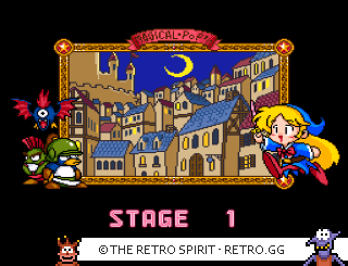 Game screenshot of Magical Pop'n