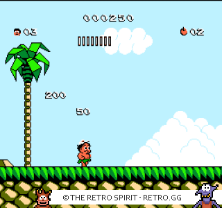 Game screenshot of Adventure Island III