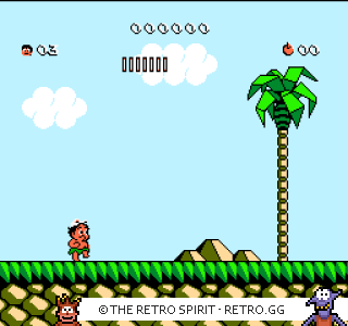 Game screenshot of Adventure Island III