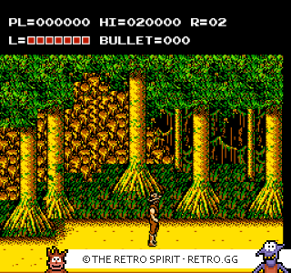 Game screenshot of The Adventures of Bayou Billy