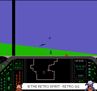 Game screenshot of Airwolf