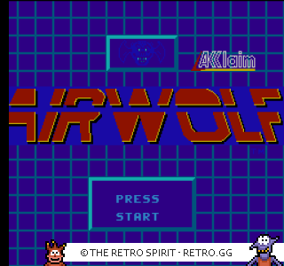 Game screenshot of Airwolf