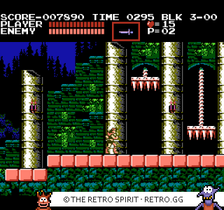 Game screenshot of Castlevania III: Dracula's Curse 