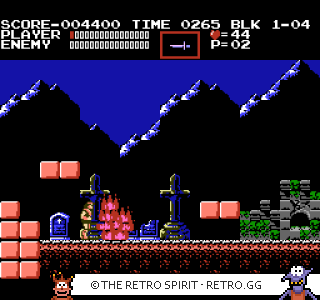 Game screenshot of Castlevania III: Dracula's Curse 