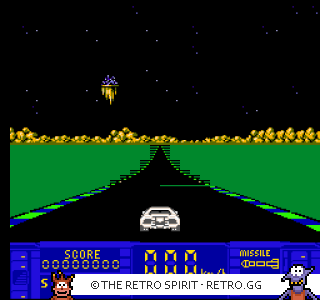 Game screenshot of Astro Fang: Super Machine